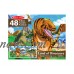 Melissa & Doug Land of Dinosaurs Floor Puzzle (48 pcs, 4 feet long)   552045895